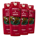 Old Spice Gel De Bano Para Hombre, Bearglove, Espuma De Larg