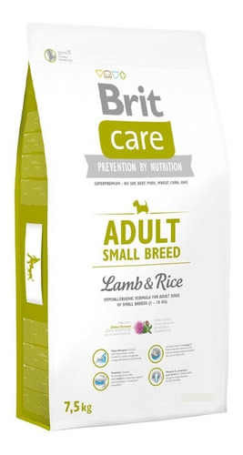 Brit Care Adult Small Breed 7,5kg Envió Gratis Razas.