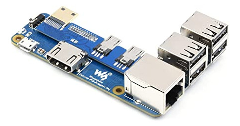 Adaptador Waveshare Pi Zero A Raspberry Pi 3 Modelo B/b+, On