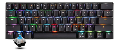 Motospeed Ck62 61 Teclas Rgb Teclado Mecánico Interruptor A