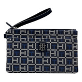 Muñequera Cartera Wrislet Tommy Hilfiger Color Azul Marino