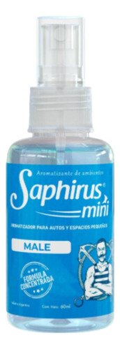 Aromatizador Mini Textil Saphirus Concentrado