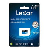 Lexar Micro Sd 64gb 4k Switch Gopro Smartphone Drone
