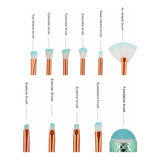 Funfunman Makeup Brushes 11pcs Make Up Foundation Eyebrow Ey