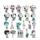 Charm Disney Plata S925 Colección Compatible Pandor