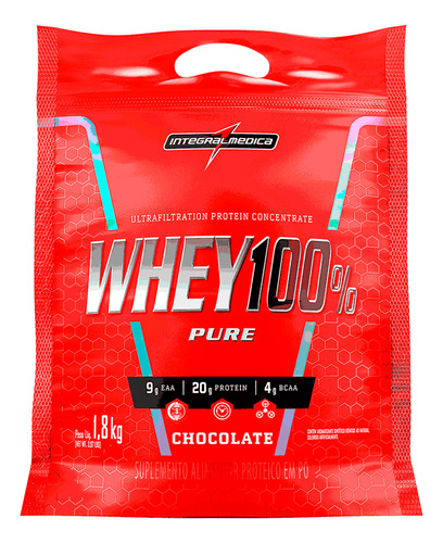 Whey 100% Pure 1,8kg - Integralmedica