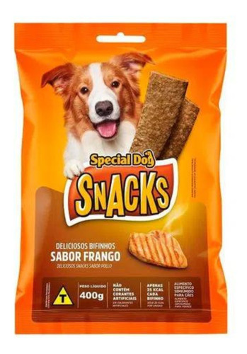 Bifinhos Special Dog Snacks Sabor Frango 400g