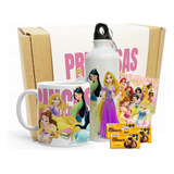Taza Princesas Disney  / Kit De Regalo Princesas  