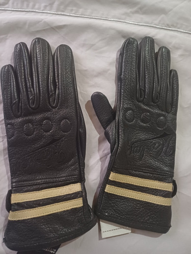 Guantes De Cuero Mujer Harley Davidson Usa.