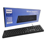 Teclado Alambrico Usb Philips K234