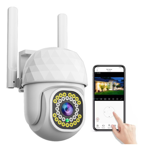 Cámara Seguridad Vigilancia Exterior Wifi Hd 1080p Conalarma