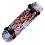 Patineta Pro Skateboard Madera De Maple 7 Capas 