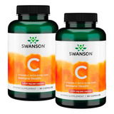 Vitamina C + Rosa Mosqueta 180cáp/1000mg Swanson ¡oferta!