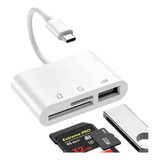 Adaptador Lector Tarjetas Usb Tipo-c Sd Tf Otg Pc Telémóvil