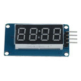 Módulo De Pantalla Led Digital De 4 Bits, Reloj, Tubo De Áno