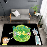 Rick Y Morty  S Alfombras De Área Grande Con Imón 3d ...