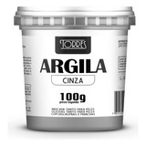 Argila No Pote Cinza 100g Skincare Máscara Facial 