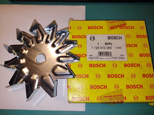 Ventilador Alternador Bosch Fiat Ducato 14v90a Y Otros Foto 2