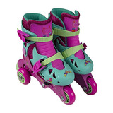 Patines Convertibles Trolls Glitter, Talla Junior 6-9