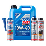 Fuel Protect Oil Smoke Stop 10w40 L Moly Obsequio