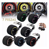 Llaveros F1 Llavero Formula 1 Llanta Pirelli (kit 7 Piezas)