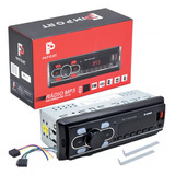 Som Automotivo Radio Auto Bluetooth Mp3 Player Controle Usb