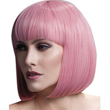 Peluca Mujer Talla Unica Elise Rosa Rosado Talla Unica