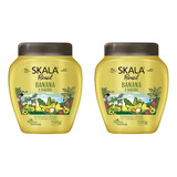 Creme Skala 1kg Banana E Bacuri-kit C/2un