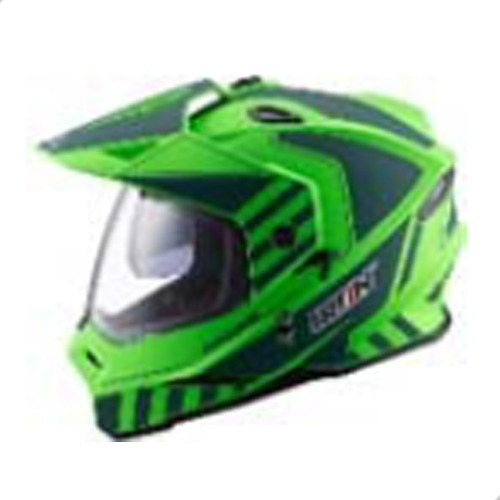 Casco Cross Ir-802 Dot Atena Neon Verde Talla Talla M