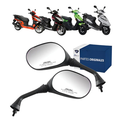 Par Espejos Motoneta Italika Cs125 Ds150 X150 F10010196