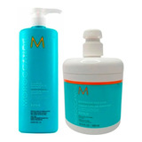 Moroccanoil Repair Shampoo + Mascara Reconstituyente Grande