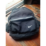 Mochila Negra Nike Chica.detalle Forro Interno 