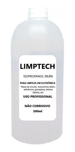 Álcool Isopropílico Limptec 500ml (isopropanol)