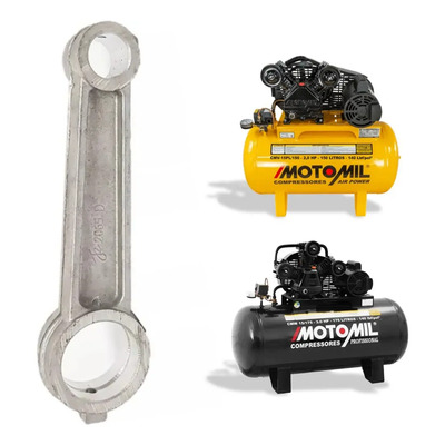 Biela Do Compressor Motomil Cmw15 \u002F Cmv15 \u002F Mbv10 Aluminio | Frete grátis