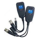 Video Balun Rj45 Salida Bnc +voltaje 1par Transceptor Pasivo