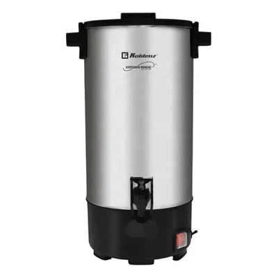 Cafetera Percoladora Koblenz de 45 Tazas 950W de Acero Pckm-45 Color Plateado | Envío gratis