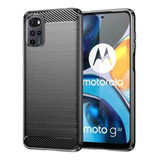 Funda Fibra De Carbono Compatible Con Motorola Moto G22