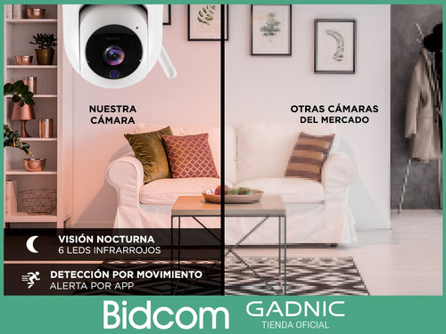 Camara De Seguridad Ip Motorizado P2p Wifi Vision Nocturna