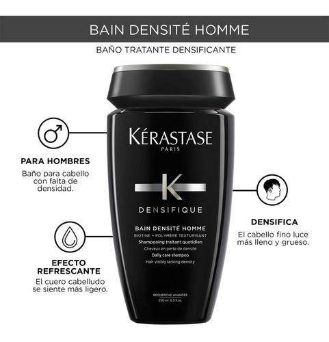 Oferta - Kérastase Densifique Shampoo Densité Homme 250 Ml