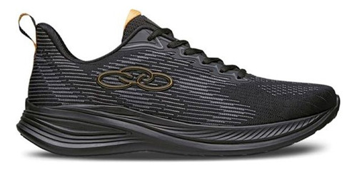 Tenis Olympikus Marte Preto Masculino Original Corrida Nf