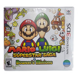 Mario&luigi Superstar Saga + Bowsers Minions Lacrada! 3ds