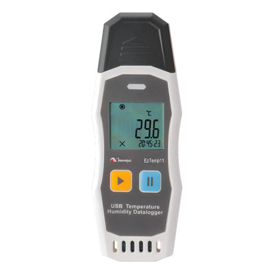 Datalogger Temperatura Umidade Display Usb-c Eztemp11 Minipa