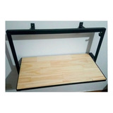 Mesa Escritorio Pared Rebatible Plegable 75x45 Industrial