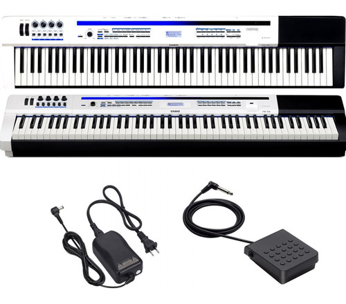 Piano Digital Prívia Casio Px-5s Branco 88 Teclas + Nfe