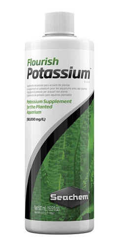 Potasio Acuarios Plantados Seachem Flourish Potassium 500ml