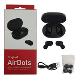 Fone De Ouvido Bluetooth Esportivo In-ear Sem Fio Cor Preto