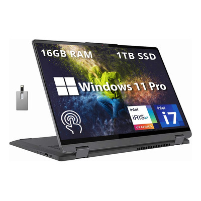 Laptop Lenovo Ideapad Flex 5 16 2 En 1 2.5k Ips 16gb 1tb Ssd