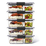 Rubbermaid Brilliance - Contenedores De Almacenamiento