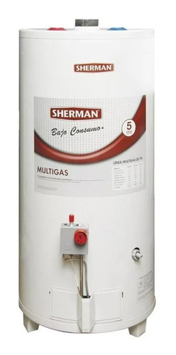 Termotanque Sherman 80 Lts Pie . Giudici Hogar 