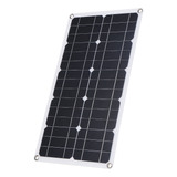 Kit De Paneles Solares Portátiles Flexibles En L, Led C, Uso